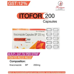 Itaconazole BP Capsules 200MG