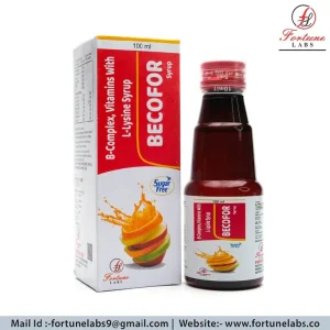 B-Complex, Vitamins with L-Lysine Syrup 100ML