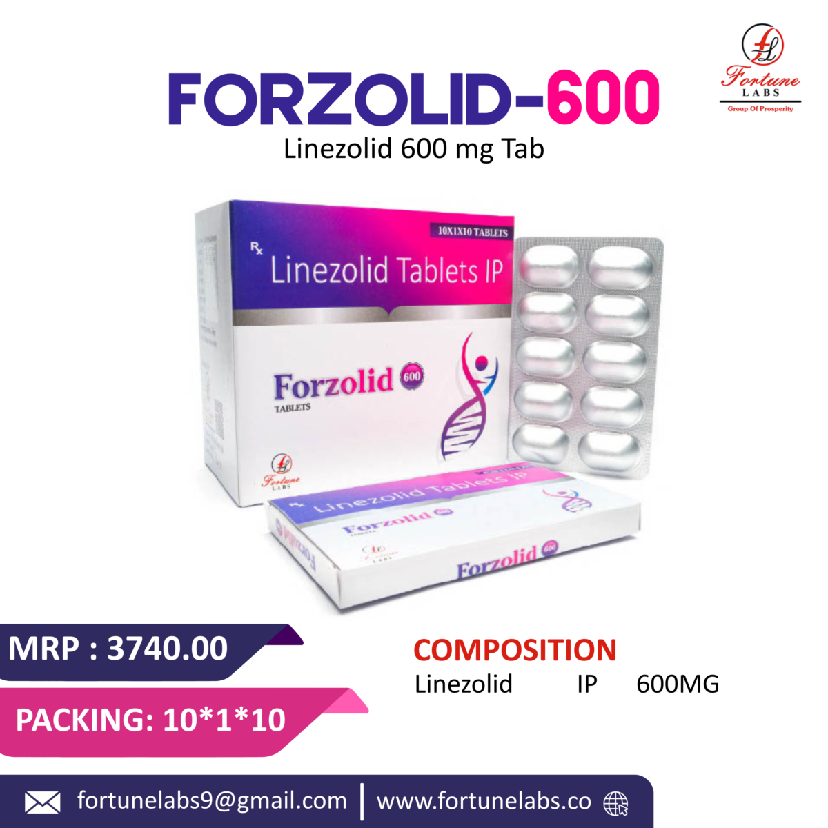 Linezolid 600MG
