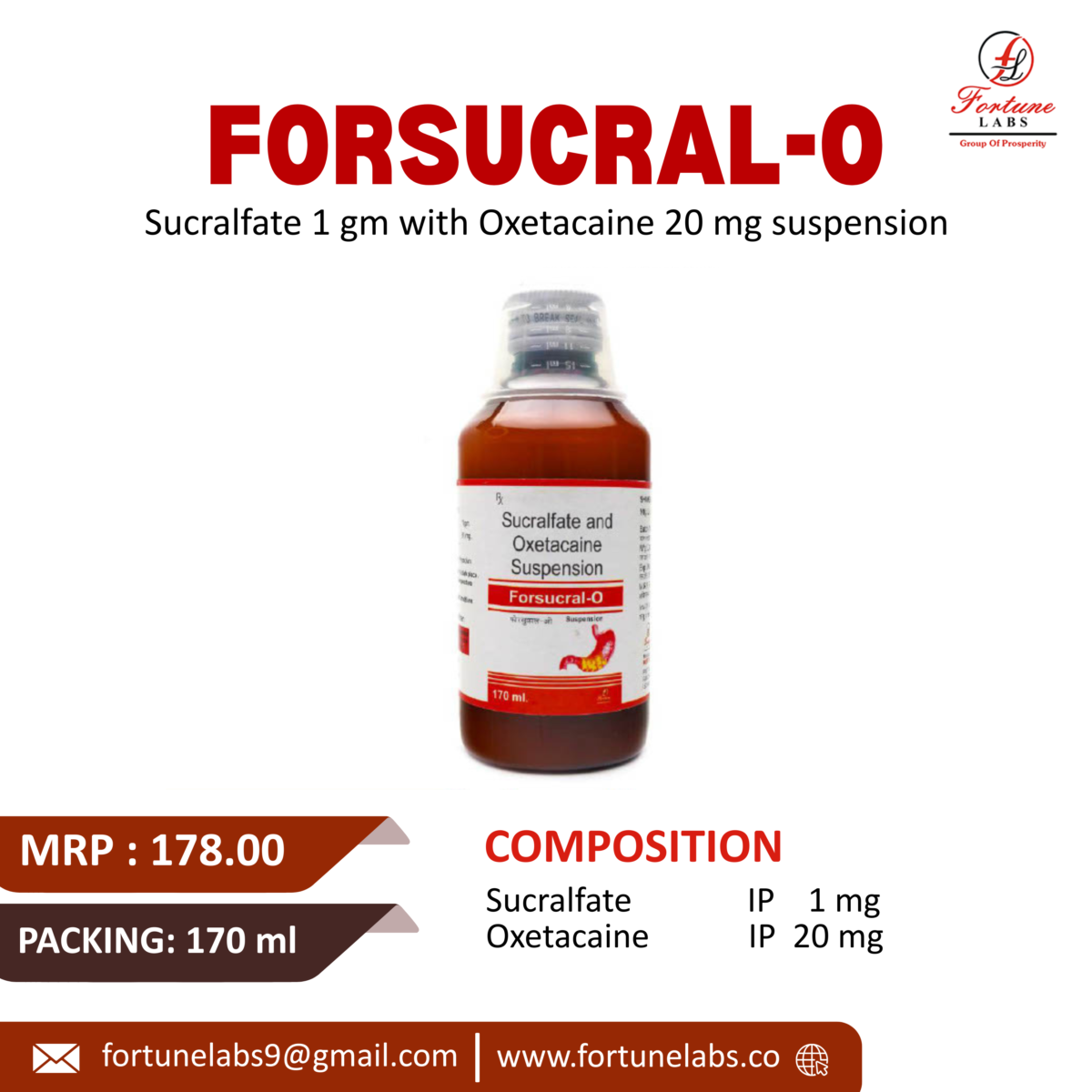 Surralfate 1Gm and Oxetacaine Suspension 20MG