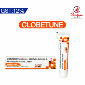 Clobetune Clobetasol Propionate Neomycin Sulphate Miconazole Nitrate Cream tube