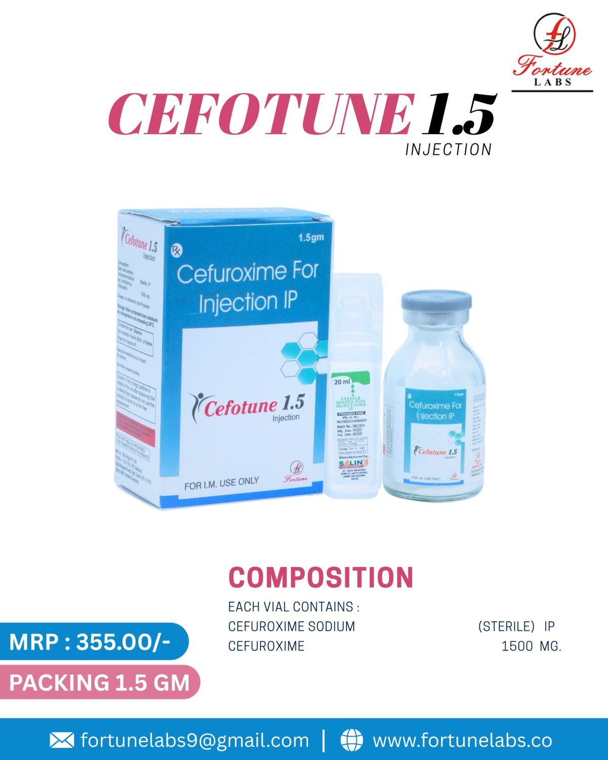 Cefuroxime Injection 1.5 g