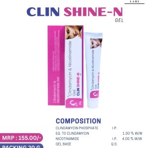 Clindamycin and Nicotinamide Gel