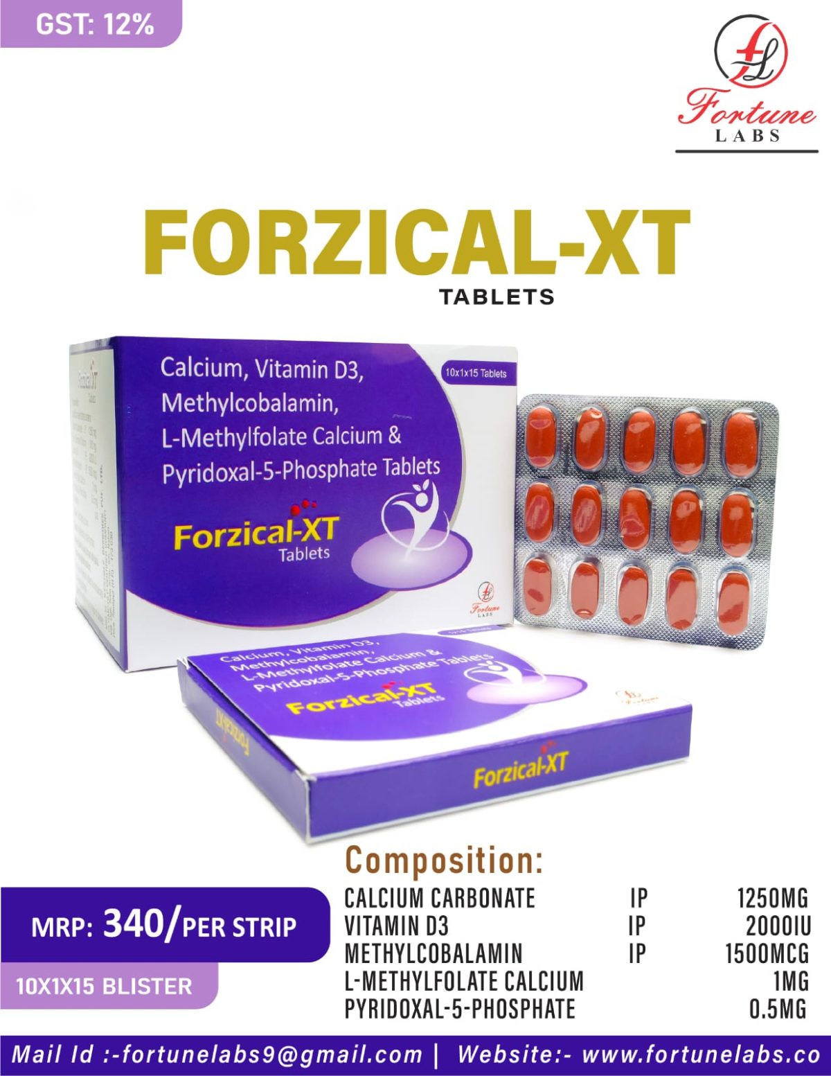 Forzical-XT Tablets