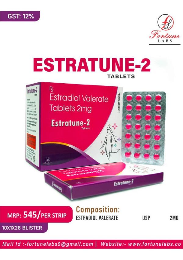Estradiol Valerate Tablets 2mg | Fortune Labs