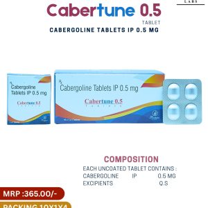 Cabergoline 0.5 mg tablets