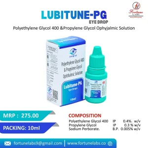 Polyethylene Glycol, Propylene, and Sodium Perborate Eye Drops