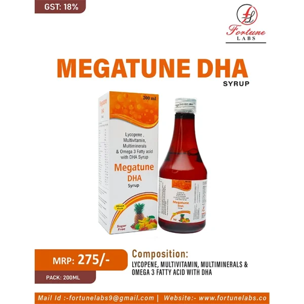MEGATUNE-DHA - PCD Pharma Franchise | Fortune Labs