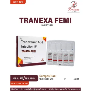 Tranexamic acid 500mg Injection