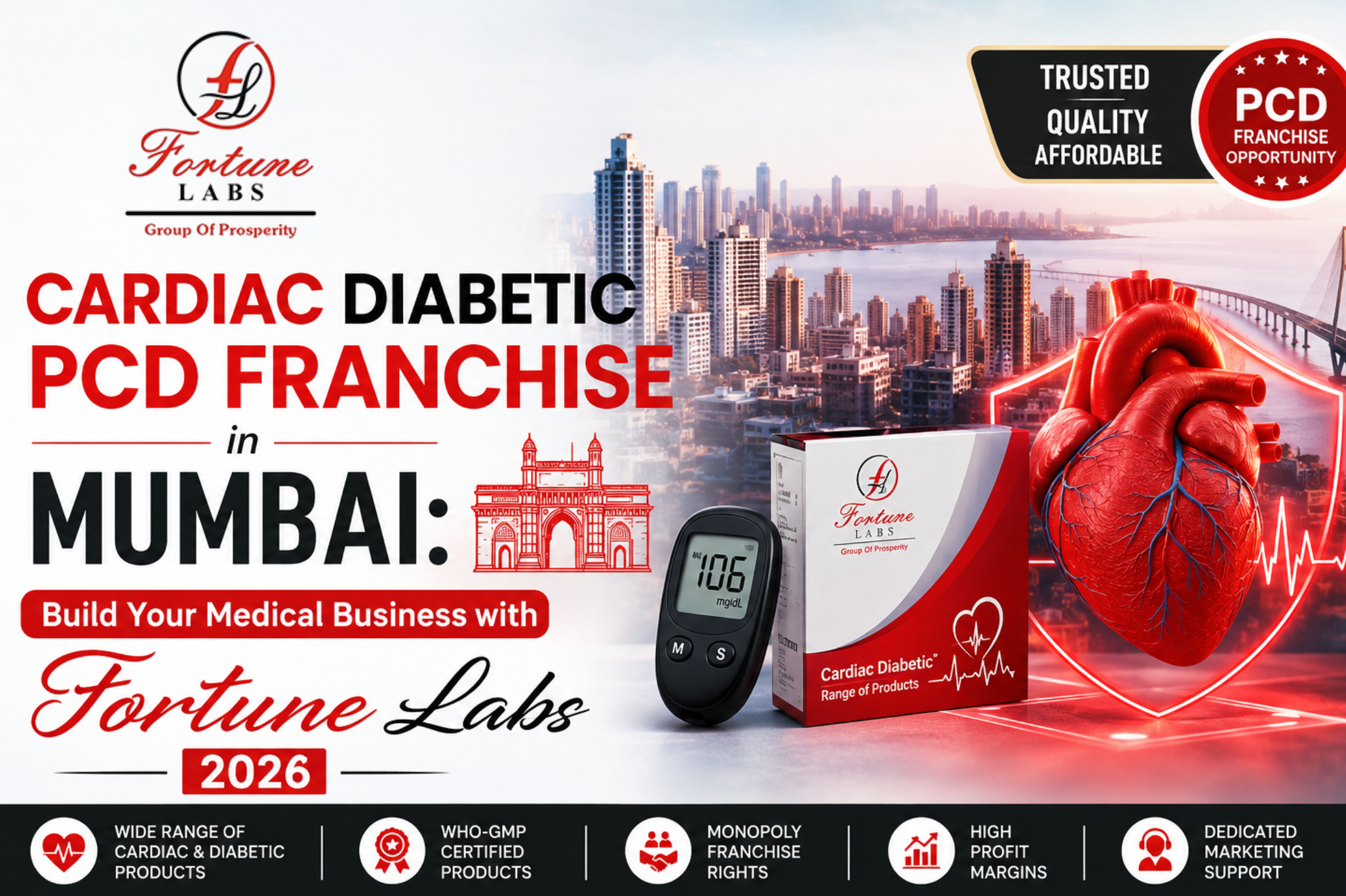 Cardiac Diabetic PCD Franchise in Mumbai
