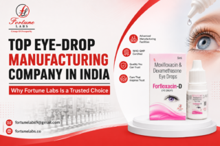 Top Eye Drops Manufacturing Company in India