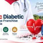 Cardiac Diabetic PCD Pharma Franchise in Panchkula Fortune Labs banner featuring a heart, ECG graphic, glucose meter, pharmaceutical products, and Panchkula landmark.